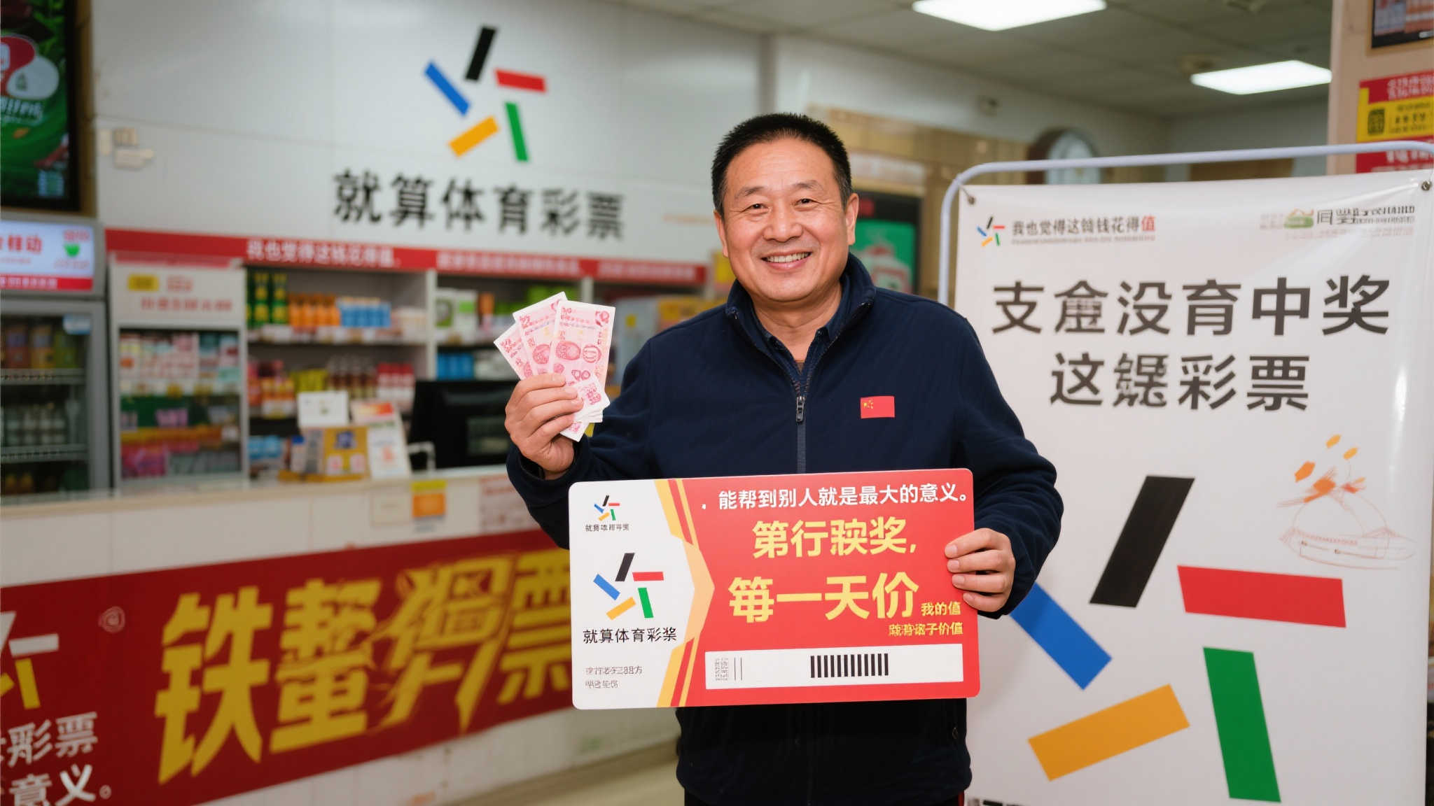 体彩忠实粉丝42元击中大乐透1213万 此前曾揽排列三11万大奖