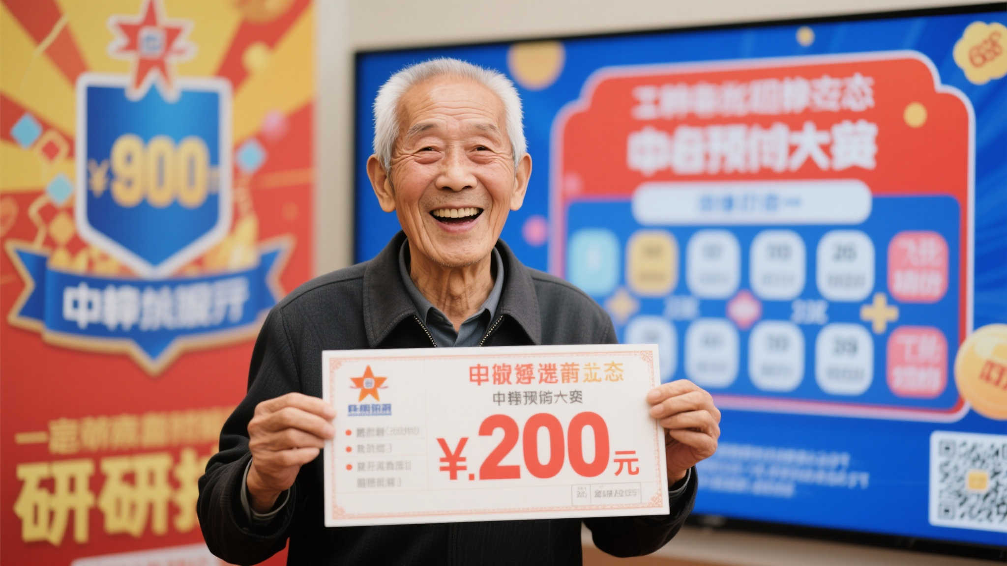 固执老人坚守十余年，终中大乐透587万大奖